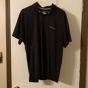 Columbia large polo black